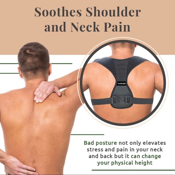 TrueHeight Posture Correction Adjustable Back Straightener - Picture 3 of 6